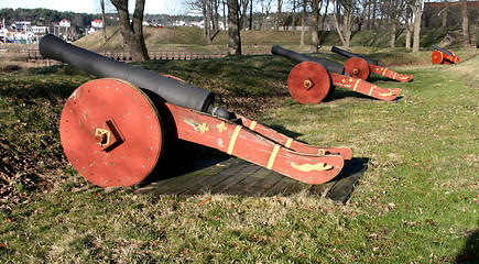 Image showing Cannons