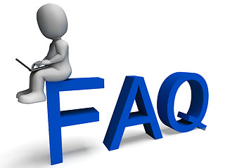 Image showing Faq Showing Frequently Asked Questions