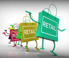 Image showing Retail Bags Show  Commercial Sales and Commerce