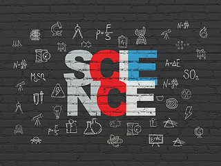 Image showing Science concept: Science on wall background