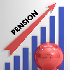 Image showing Raising Pension Chart Shows Improvement