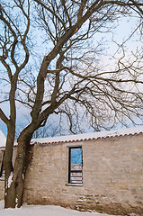 Image showing  Winter view of the Old Tallinn