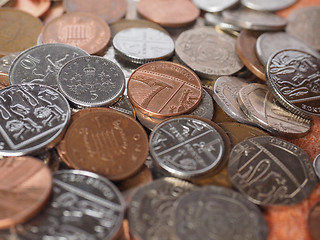 Image showing Pound coins