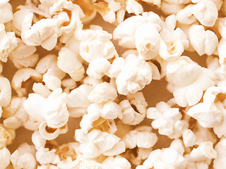 Image showing Retro looking Pop Corn