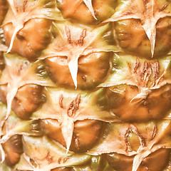 Image showing Retro looking Pineapple picture