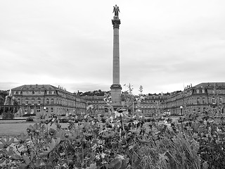 Image showing Schlossplatz (Castle square) Stuttgart