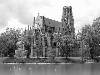 Image showing Johanneskirche Church, Stuttgart