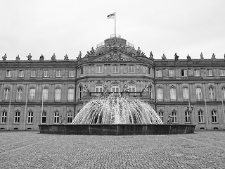 Image showing Neues Schloss (New Castle), Stuttgart