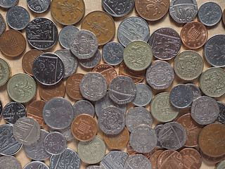 Image showing Pound coins