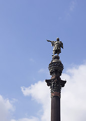 Image showing Christopher Columbus monument