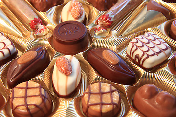 Image showing Chocolate candies