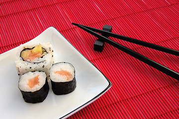 Image showing Sushi Plate