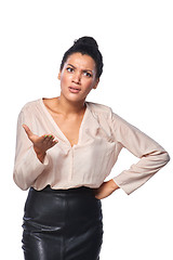 Image showing Frustrated business woman