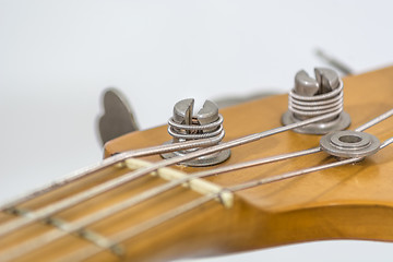 Image showing Electric bass head