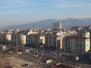 Image showing Aerial view of Turin