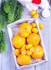 Image showing fresh tangerines