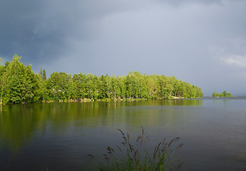 Image showing Calm before Storm