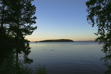 Image showing Green land far beyond