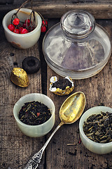 Image showing Assortment of tea