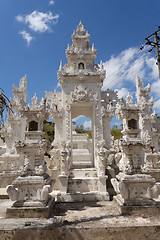 Image showing White Hindu Temple, Bali