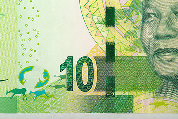 Image showing detail of sout african rand