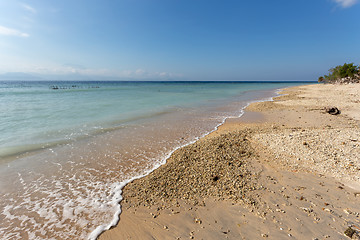 Image showing dream beach Bali Indonesia, Nusa Penida island