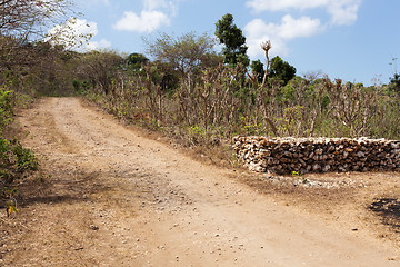 Image showing Road on Nusa Penida Island