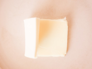 Image showing Retro looking Milk butter