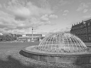 Image showing Schlossplatz (Castle square) Stuttgart