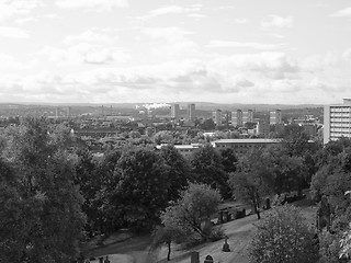 Image showing Black and white Glasgow picture