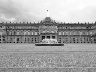 Image showing Neues Schloss (New Castle) Stuttgart