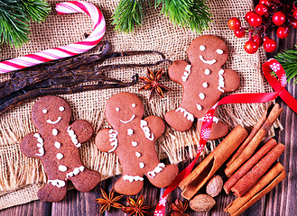 Image showing cookies with spice