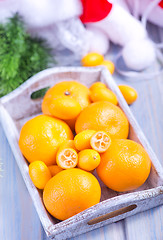 Image showing fresh tangerines