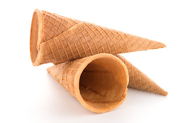 Image showing Wafer cones