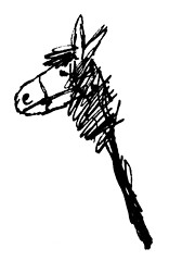 Image showing hobbyhorse