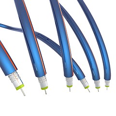 Image showing Cables for high tech connect