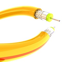 Image showing Cables for high tech connect