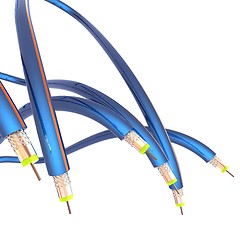 Image showing Cables for high tech connect