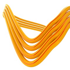 Image showing Cables for high tech connect