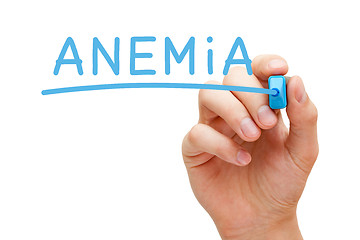 Image showing Anemia Blue Marker