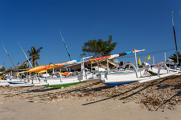 Image showing catamaran boat, Bali Indonesia