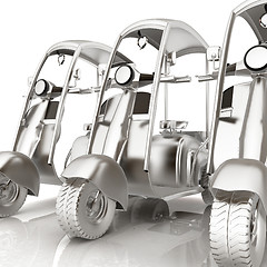 Image showing scooters