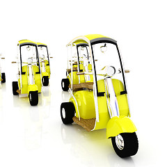 Image showing scooters