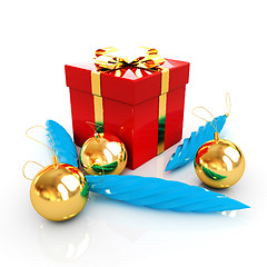 Image showing Beautiful Christmas gifts