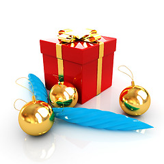 Image showing Beautiful Christmas gifts