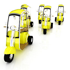 Image showing scooters
