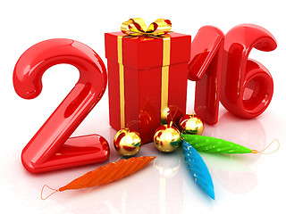 Image showing Happy new 2016 year