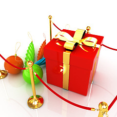 Image showing Beautiful Christmas gifts