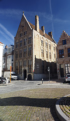 Image showing chocolate museum  historic building Brugge Belgium Europe