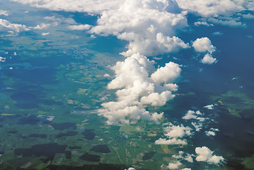 Image showing Heaven and Earth Sky Above Cloud